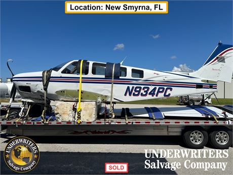 N934PC - 2002 Raytheon Bonanza A36