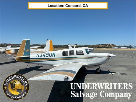 N3490N - 1967 Mooney M20F