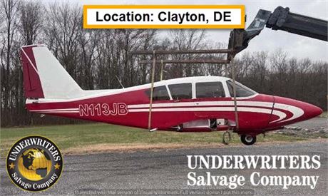 N113JB - 1960 Piper PA-23-250 Aztec