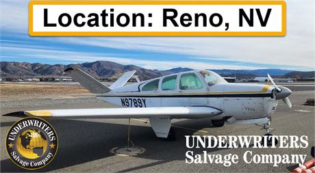 N9789Y - 1963 Beechcraft P35 Bonanza