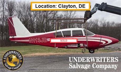 N113JB - 1960 Piper PA-23-250 Aztec